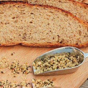 Вкусный хлеб с конопли