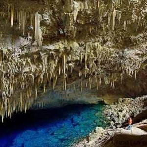 Пещера голубого озера (Blue Lake Cave), Бразилия
