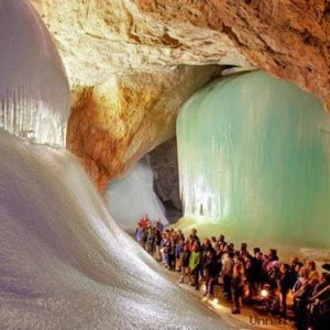Ледяная пещера Eisriesenwelt, Австрия