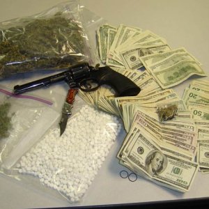 drugs guns