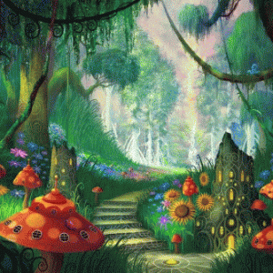 trippy garden
