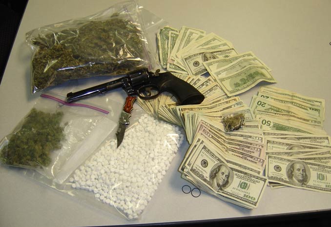 drugs guns