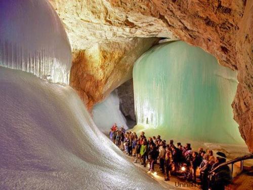 Ледяная пещера Eisriesenwelt, Австрия