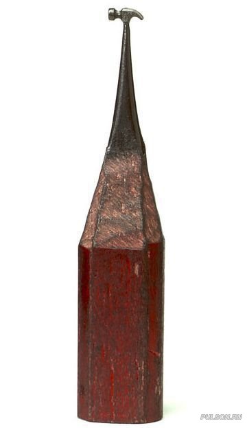 pencil sculptures By dalton ghetti 06