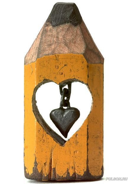 pencil sculptures By dalton ghetti 10