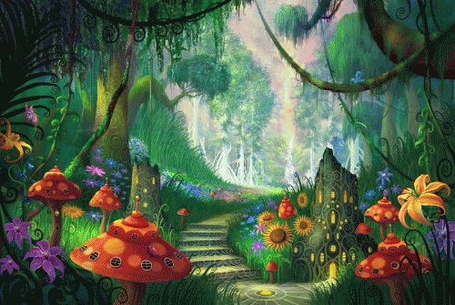 trippy garden