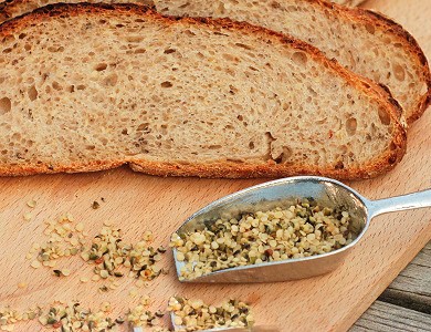 Вкусный хлеб с конопли